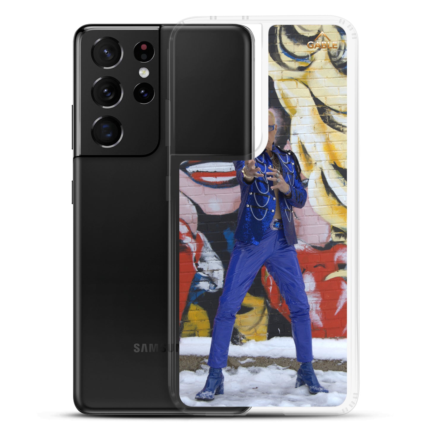 Gable - Here | Clear Case for Samsung®